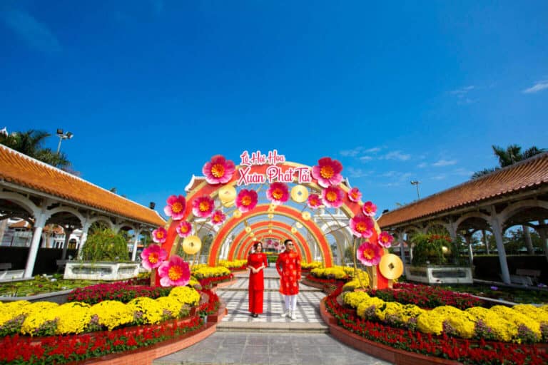 THIS LUNAR NEW YEAR, COMING TO SUN WORLD DANANG WONDERS, YOU WILL BE EXTREMELY HAPPY WITH THE SPRING FLOWER FESTIVAL “XUAN PHAT TAI” (FORTUNE SPRING)