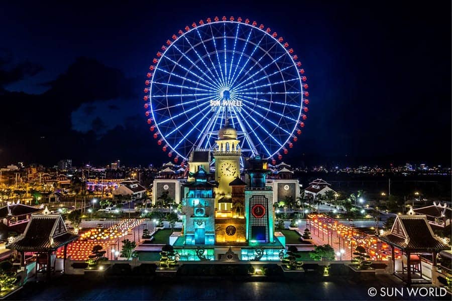 Vòng quay Mặt Trời - Sun Wheel tại Asia Park