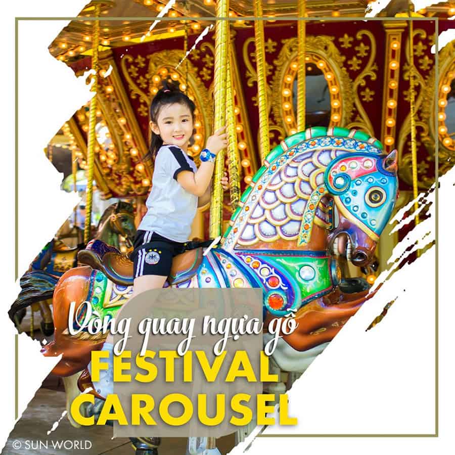 Vòng quay ngựa gỗ Festival Carousel