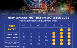 NEW OPERATING TIME OF ASIA PARK