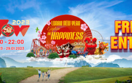 WOW TET: “LUNAR NEW YEAR – EXPLORE THE HAPPINESS AT ASIA PARK”