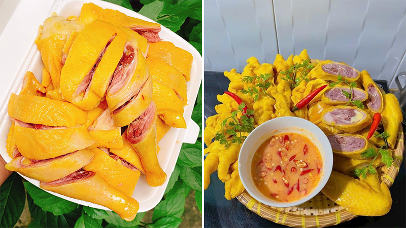 Món gà ủ muối giòn dai, thơm ngọt là món ăn đêm rất phổ biến tại Đà Nẵng