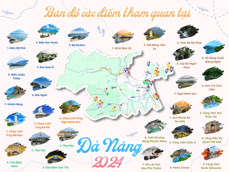 40 Ban Do Cac Diem Tham Quan Tai Da Nang 2024