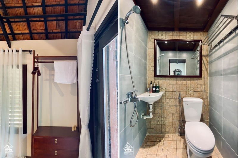Không gian phòng tắm đầy đủ tiện ích tại phòng Chez Vous