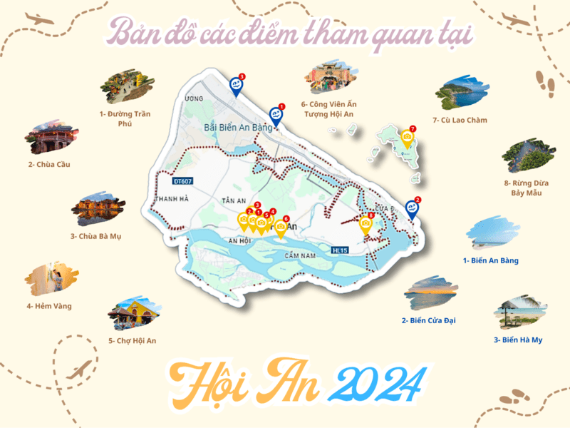 82 Ban Do Cac Diem Tham Quan Tai Hoi An 2024