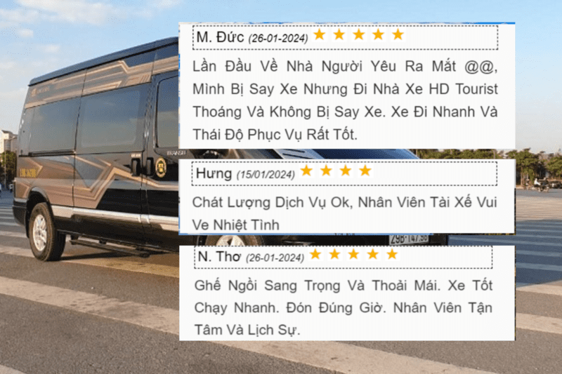9 Khach Hang Su Dung Dich Vu Xe Khach Da Nang Hue