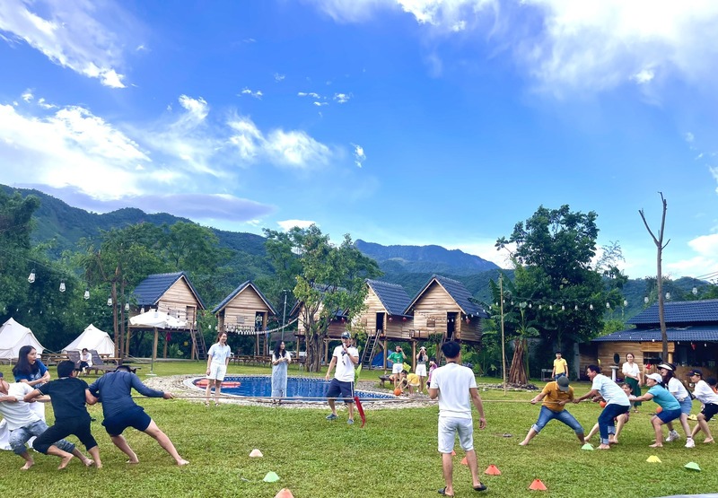Các hoạt động vui chơi, giải trí tại Nam Yên Village (Nguồn: Nam Yên Village)